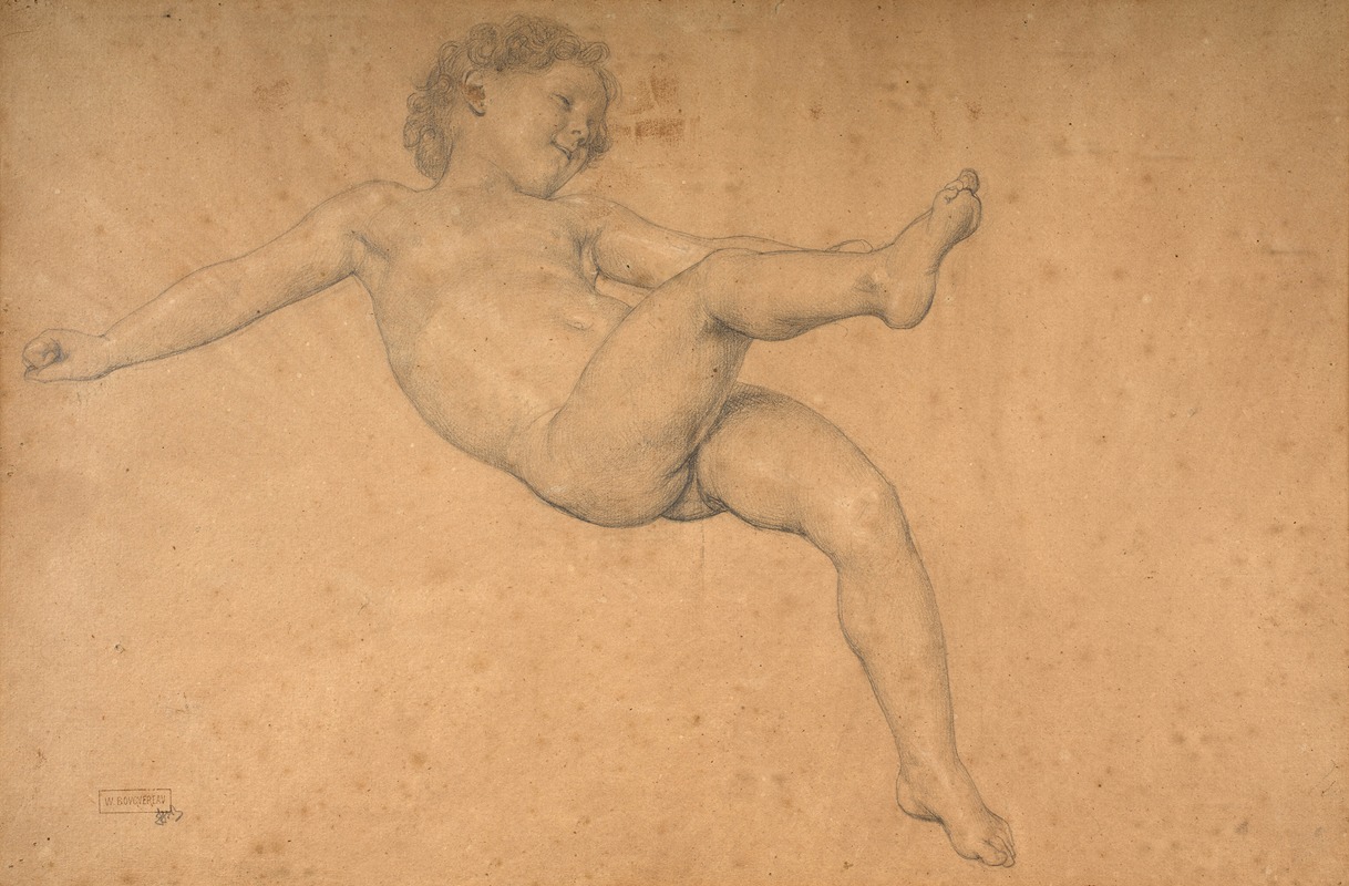 Study for Le Jour et la Nuit by William Bouguereau