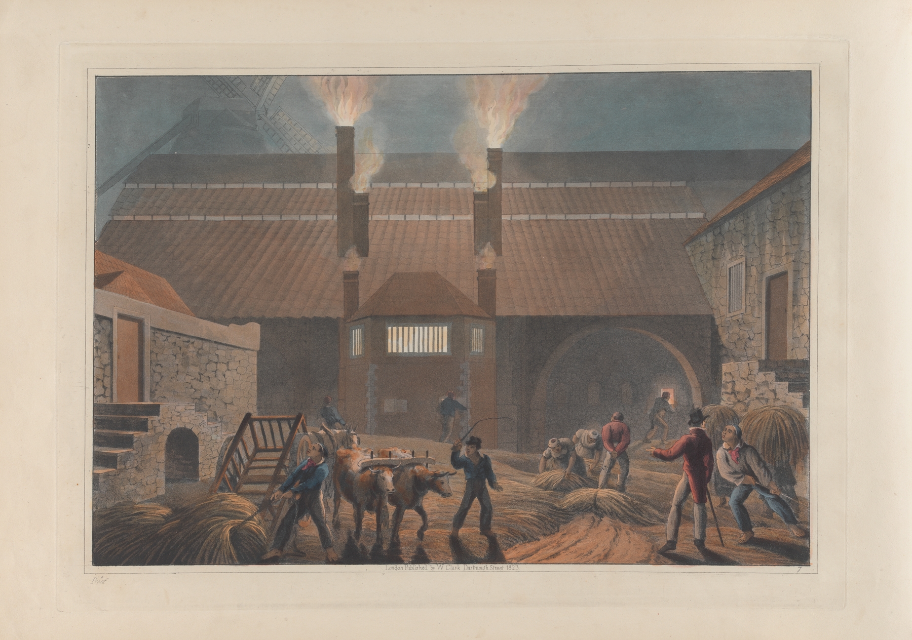 Exterior of the Boiling-House, by William A. V. Clark, public domain