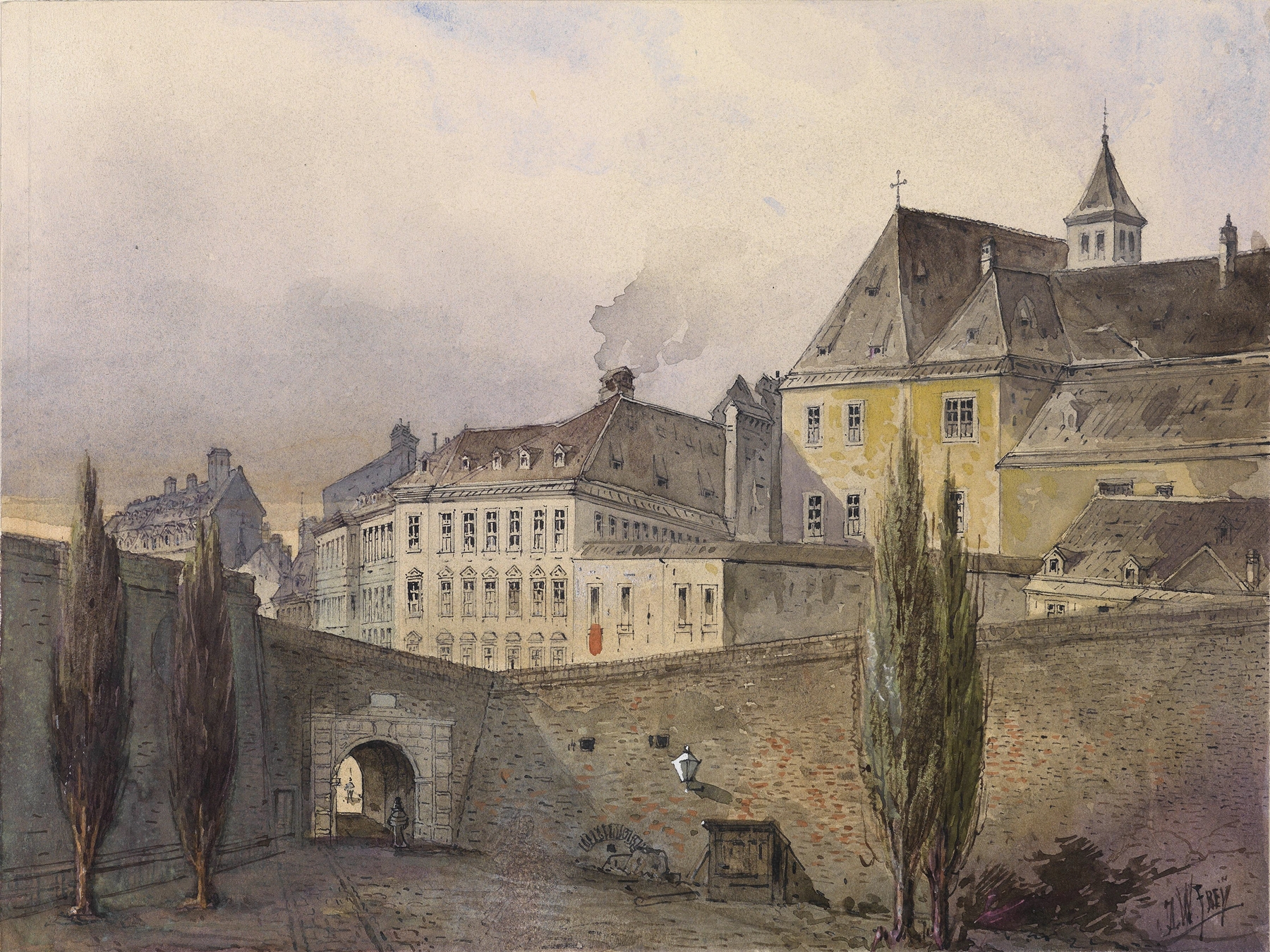 Wien 01, by Johann Wilhelm Frey, public domain