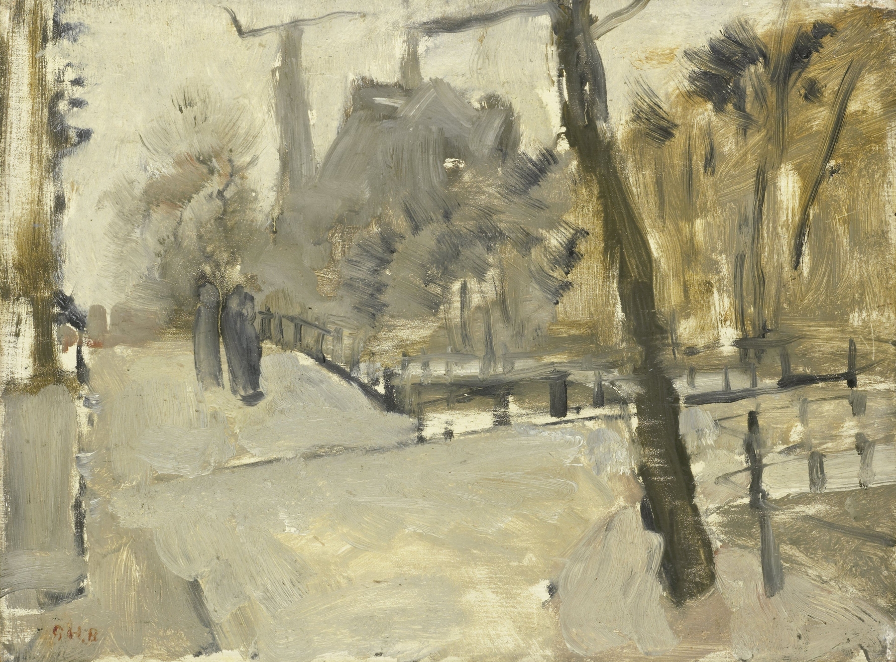 The Leidsegracht, Amsterdam, by George Hendrik Breitner, public domain