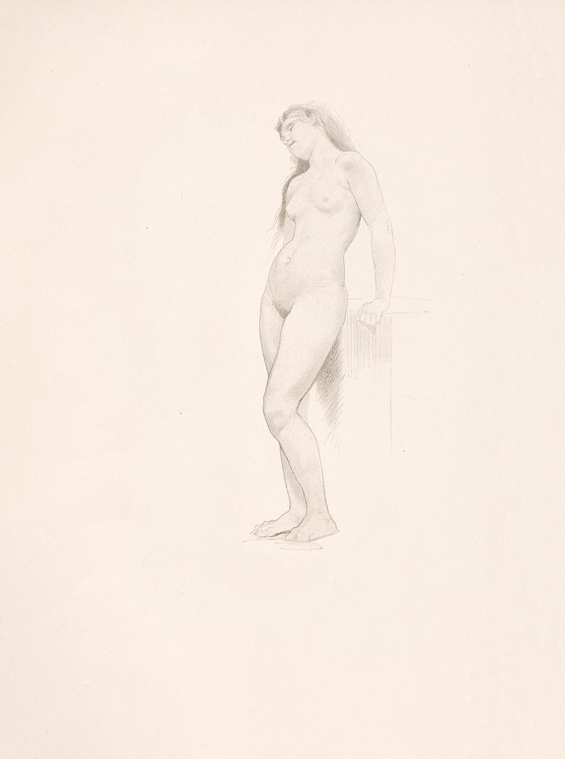 Ètude de femme by William Bouguereau