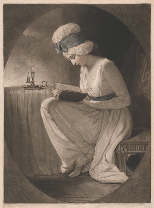 Portrait of a woman named Serena by George Romney.