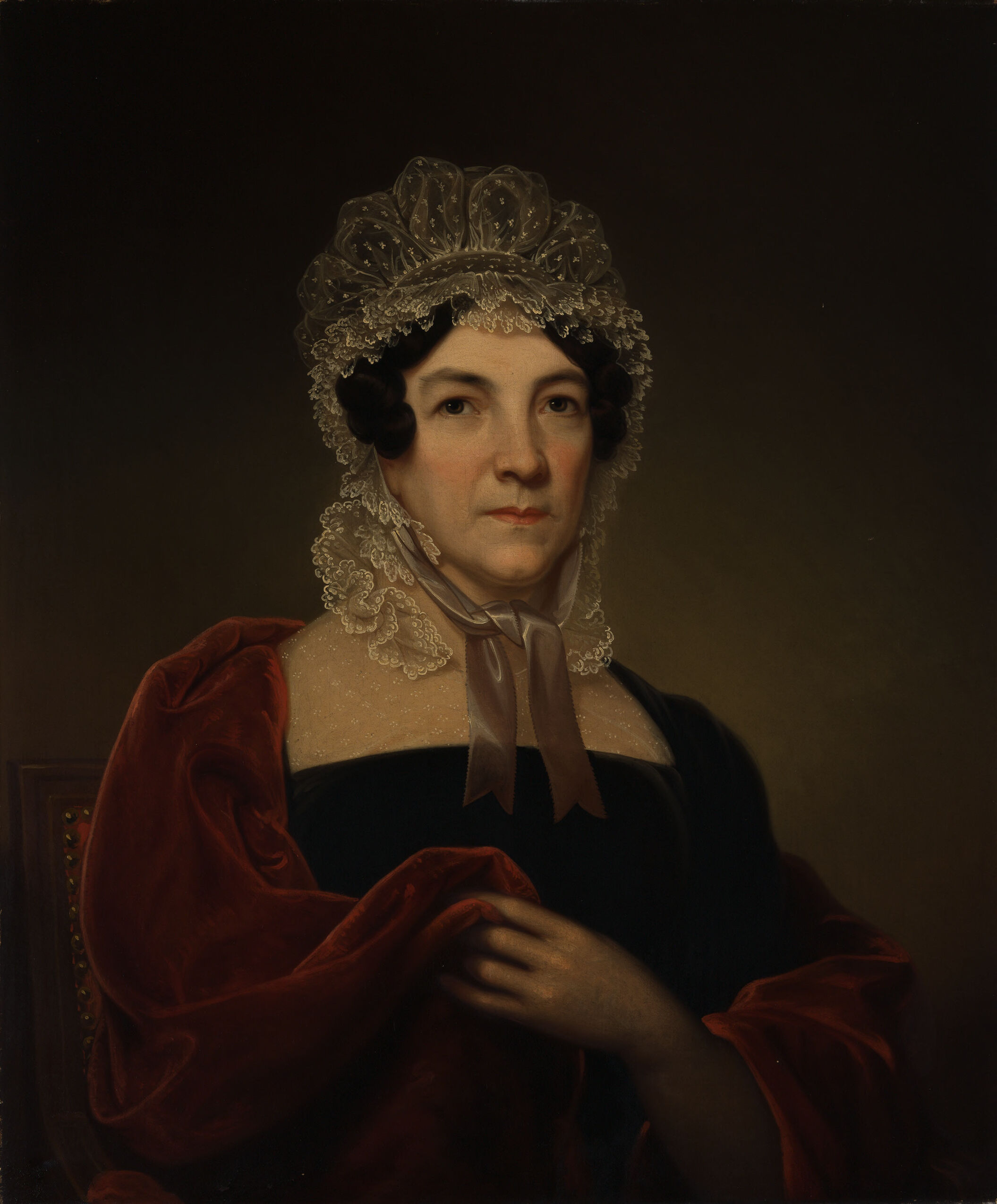Portrait of Mrs. Samuel Hammond, oil on canvas by Francis Alexander