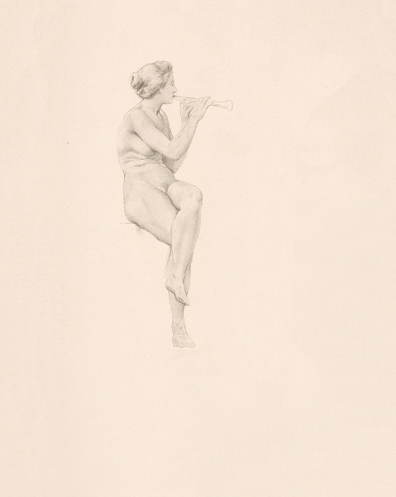 Ètude de jeune fille by William Bouguereau