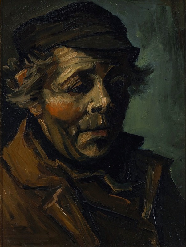 Vincent van Gogh's 'Head Of A Peasant' captures the essence of rural life.