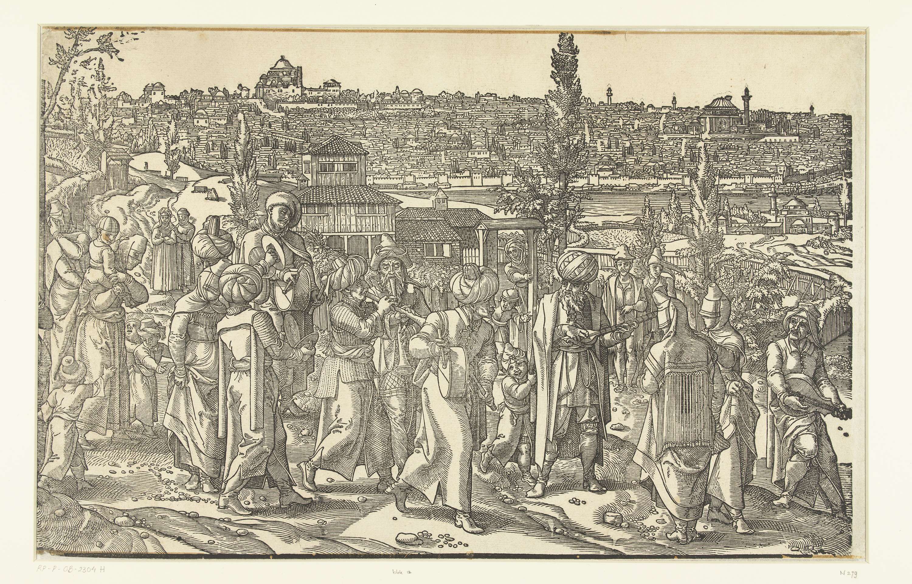 Bruiloftsoptocht, by Pieter Coecke van Aelst (I), public domain