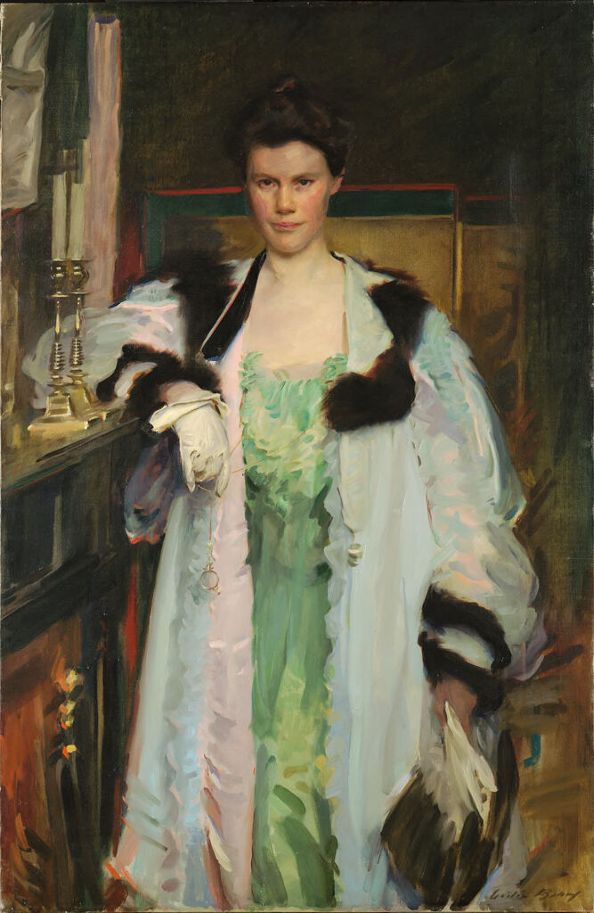Portrait of Bertha Hallowell Vaughan, oil on canvas by Cecilia Beaux