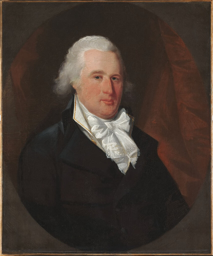 Portrait of a man by John Johnston, oil on canvas