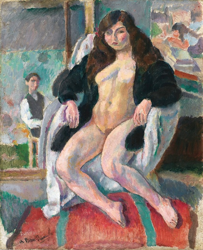 Jules Pascin's 'Le Peintre Et Son Modèle' captures the intimate relationship between artist and muse.