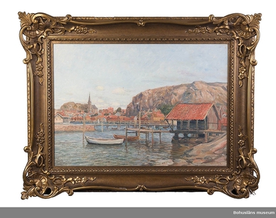 Landscape by Tycho Ödberg, realism, depicting a cityscape