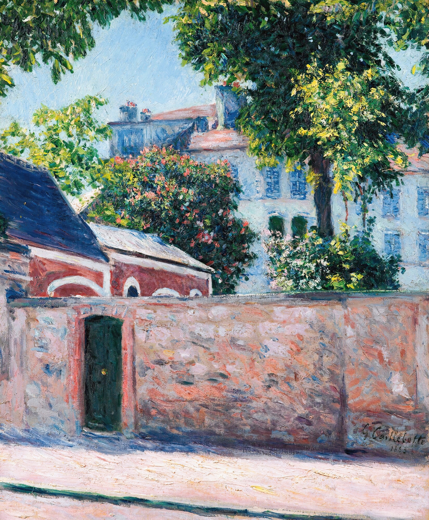 Maisons À Argenteuil, by Gustave Caillebotte, public domain
