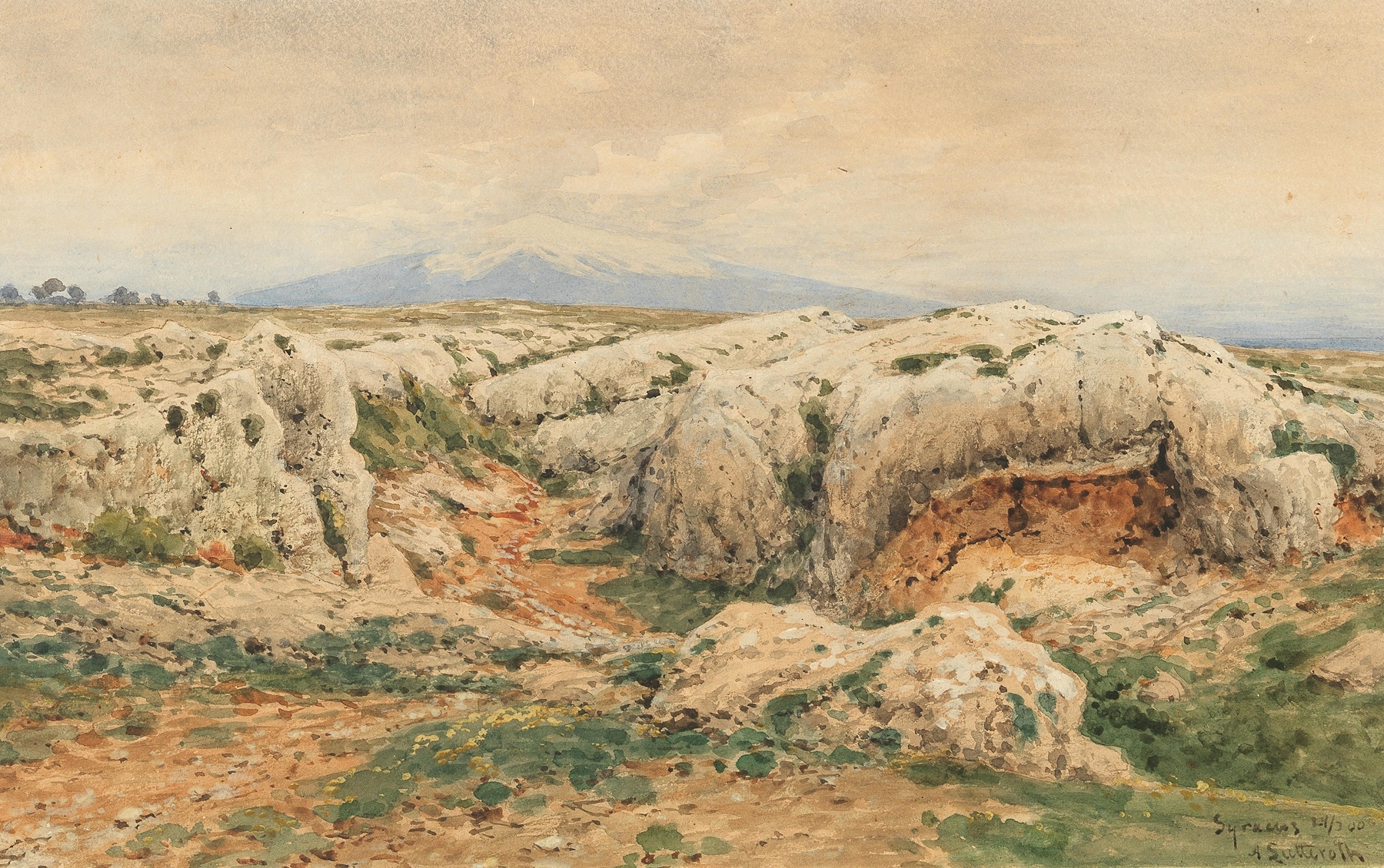 Syracus, by Ascan Lutteroth, public domain