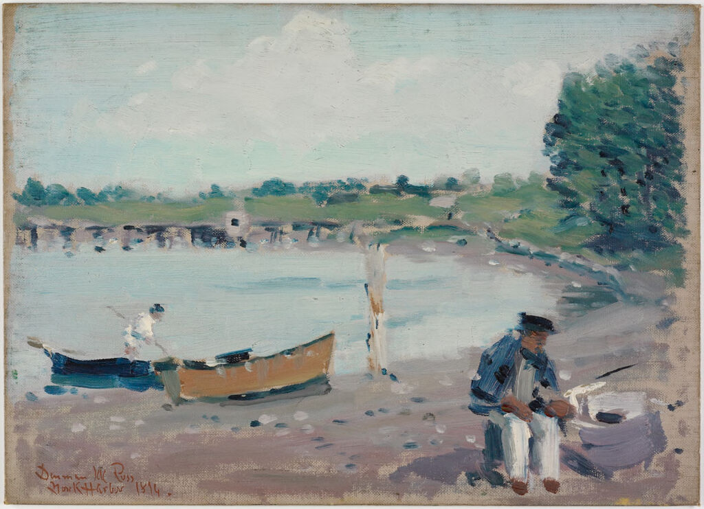 York Harbor, Maine, by Denman Waldo Ross, public domain