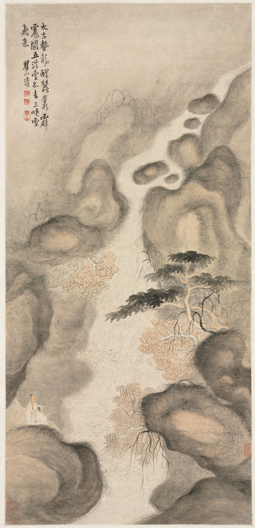 Nine Dragon Pool, by Mei Qing, public domain