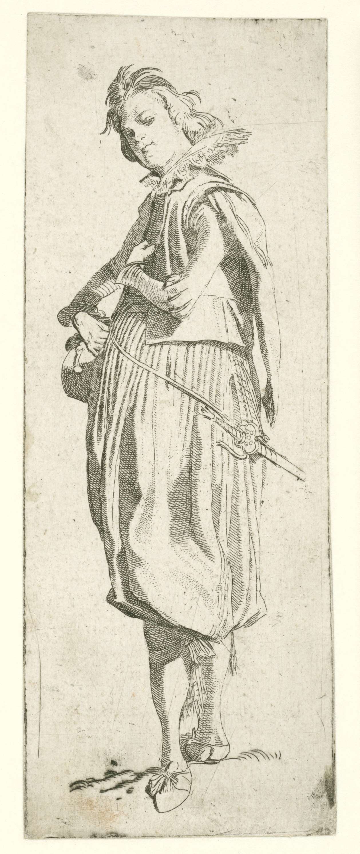 Italiaanse edelman, by Willem Pietersz Buytewech, public domain