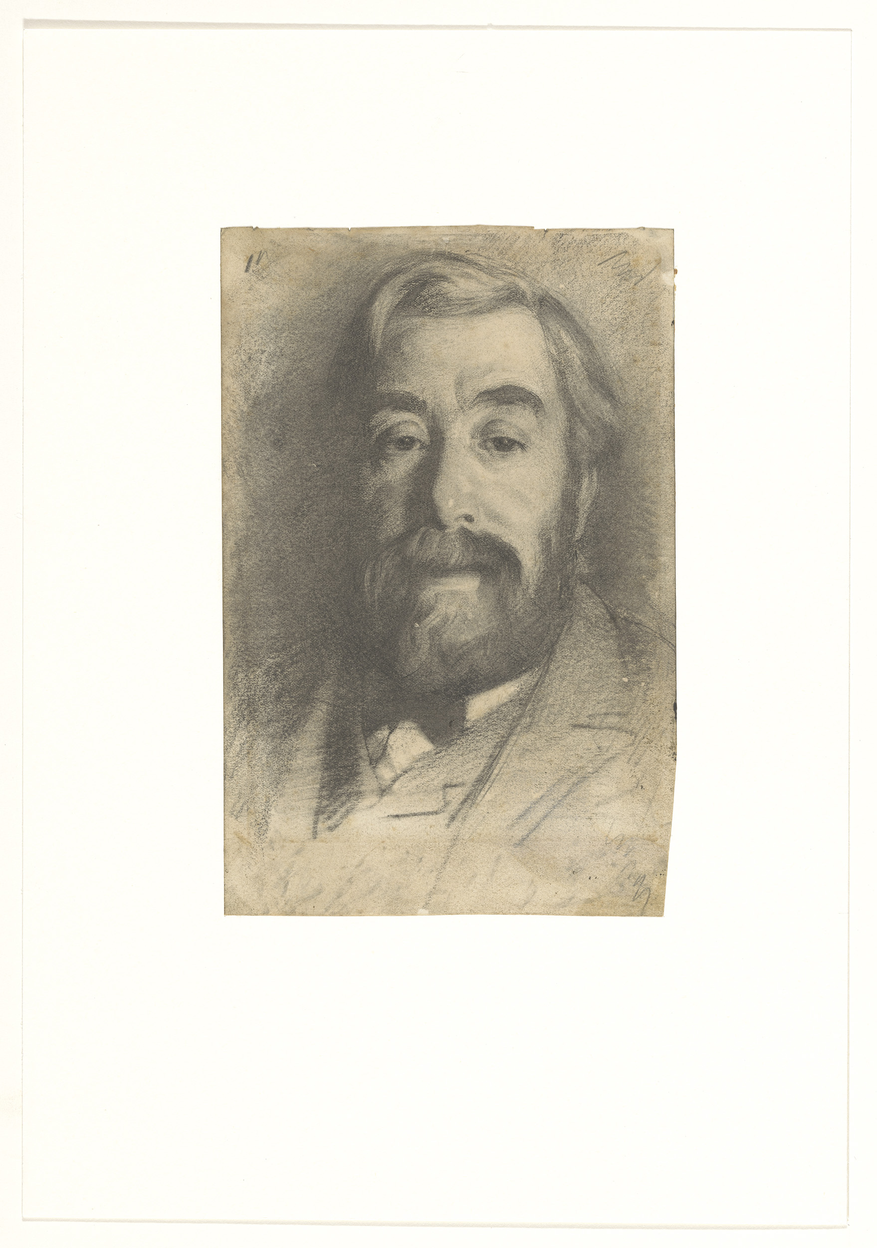 Portret van de kunstschilder Anton Mauve, by Willem Witsen, public domain