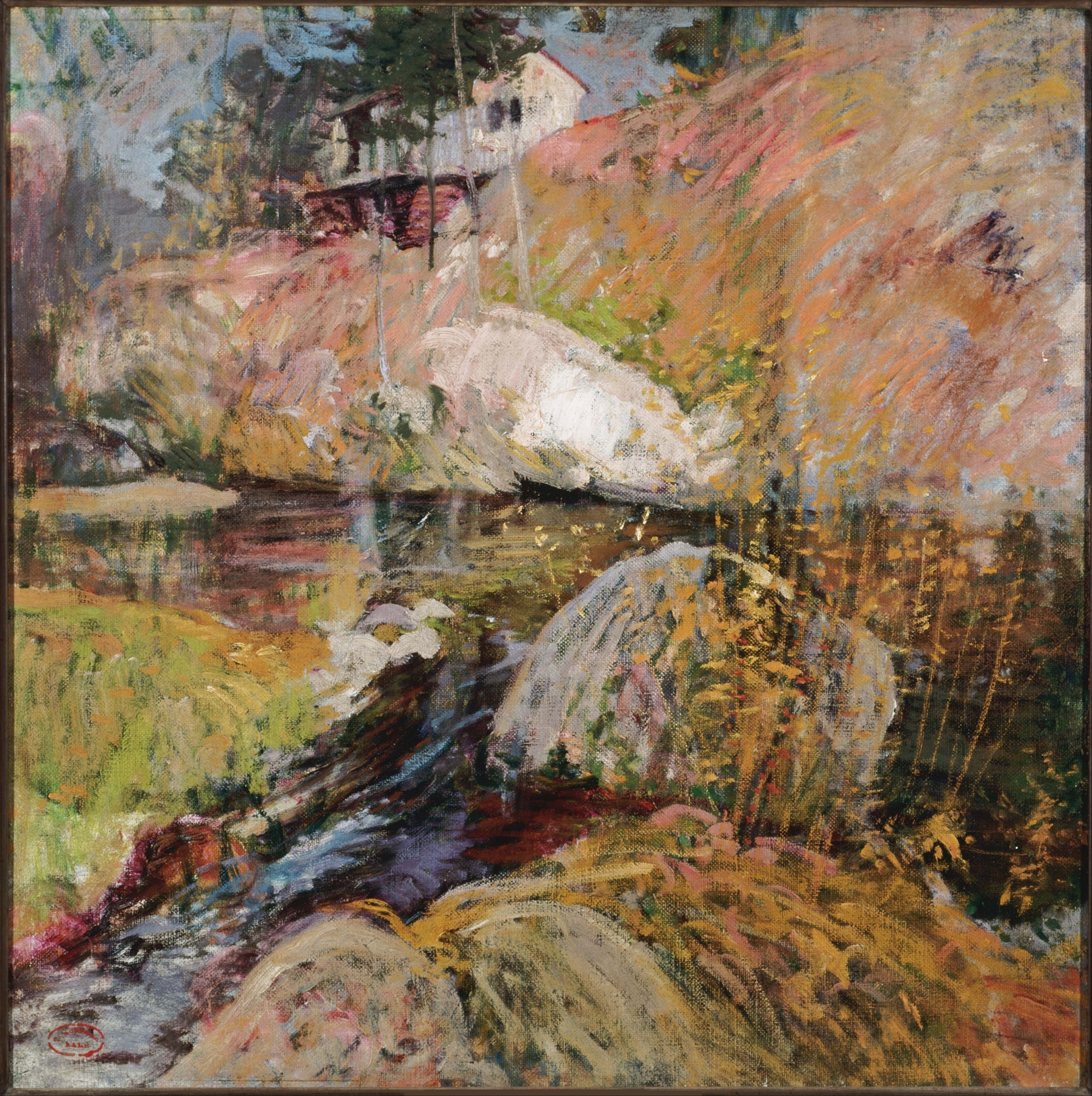 My Summer Studio, by John Henry Twachtman, public domain