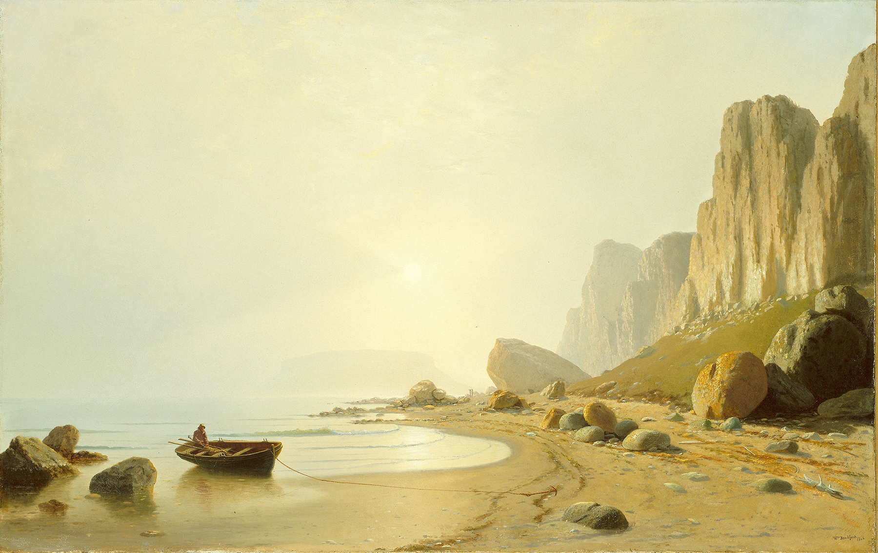 The Coast of Labrador, by William Bradford, public domain