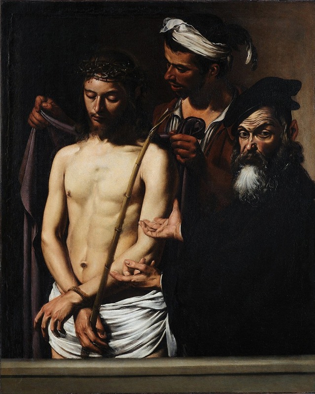 Ecce Homo, by Caravaggio, public domain
