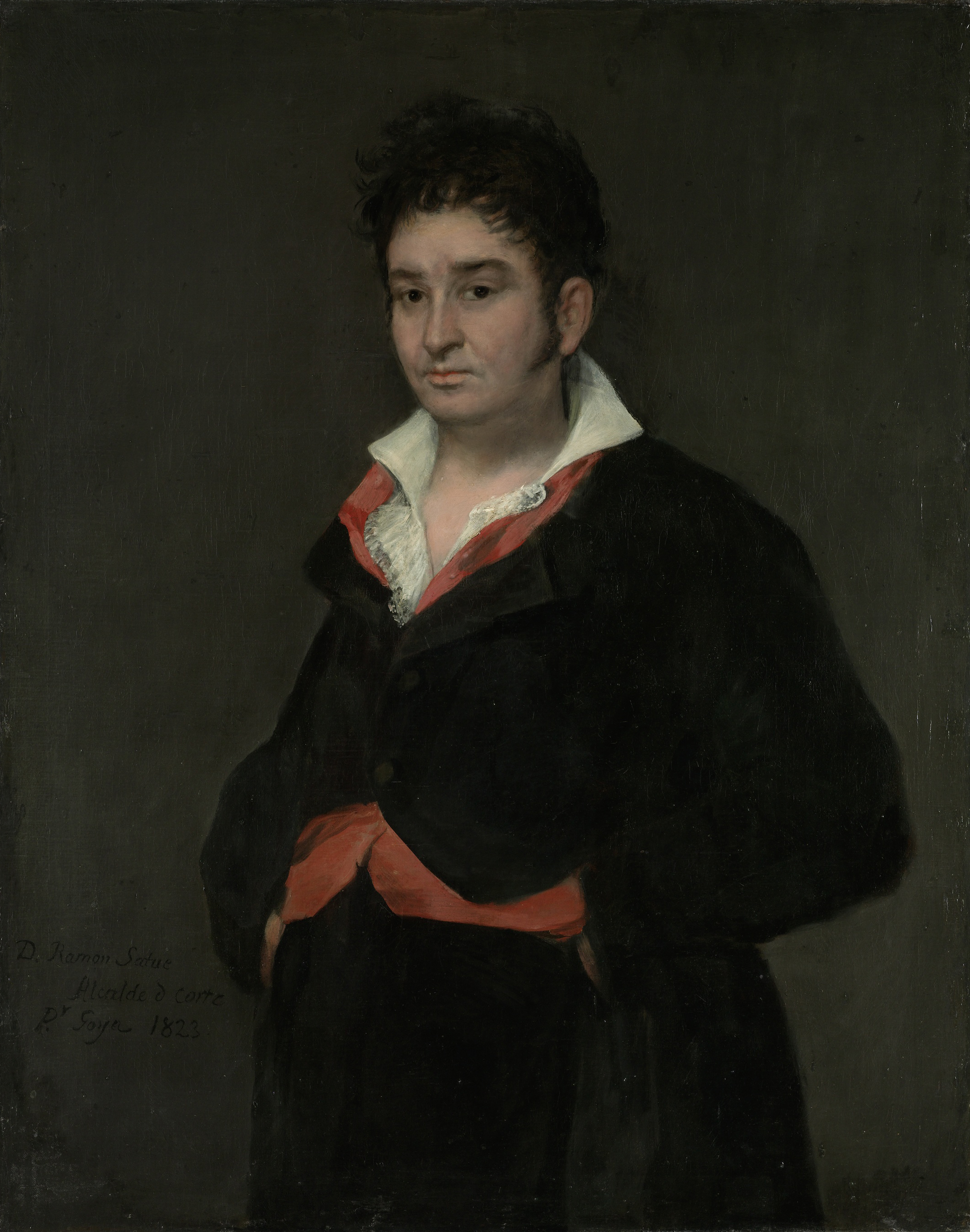 Portrait of Don Ramón Satué, by Francisco de Goya, public domain