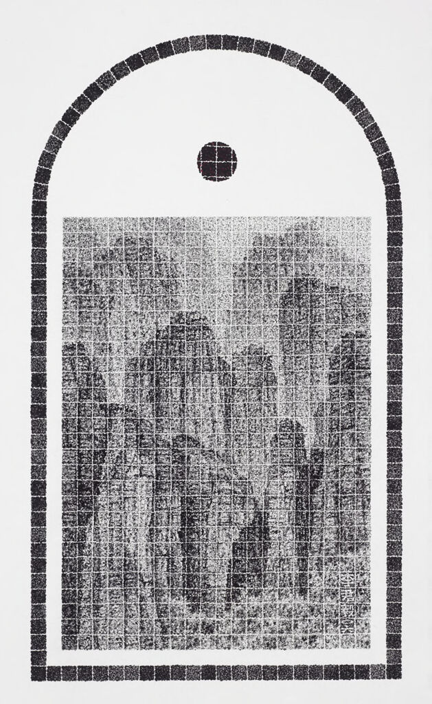 Myriad Peaks, from the series "Sacrifice", by Lee Chun-Yi (Li Junyi) 李君毅, public domain