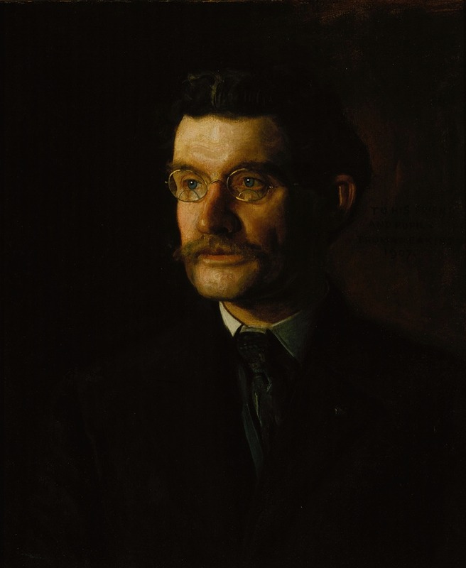 Portrait of Thomas J. Eagan by Thomas Eakins showcases a detailed representation of the subject.