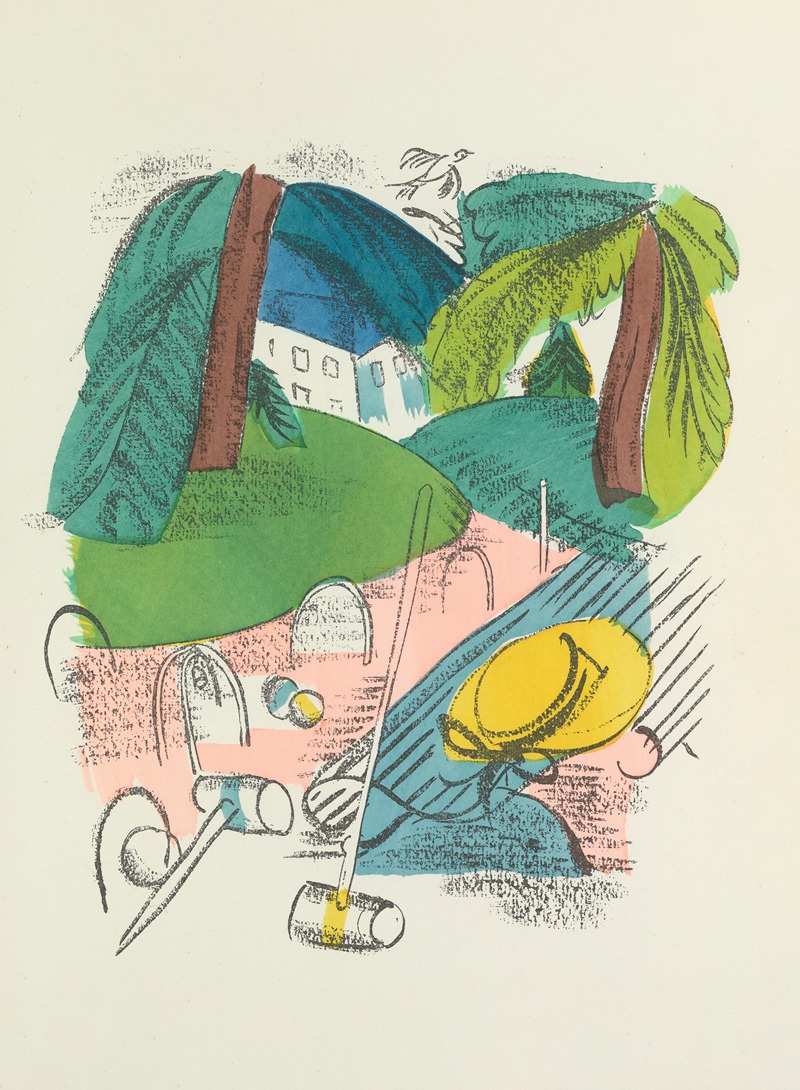 Raoul Dufy's 'Madrigaux pl 5' showcases vibrant colors and dynamic forms.