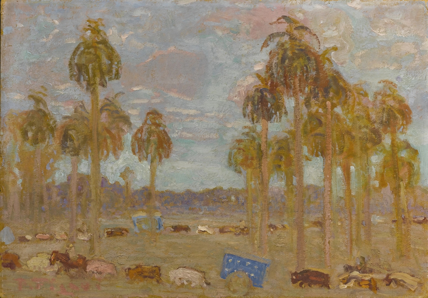 La Conquista del Chaco, by Pedro Figari, public domain