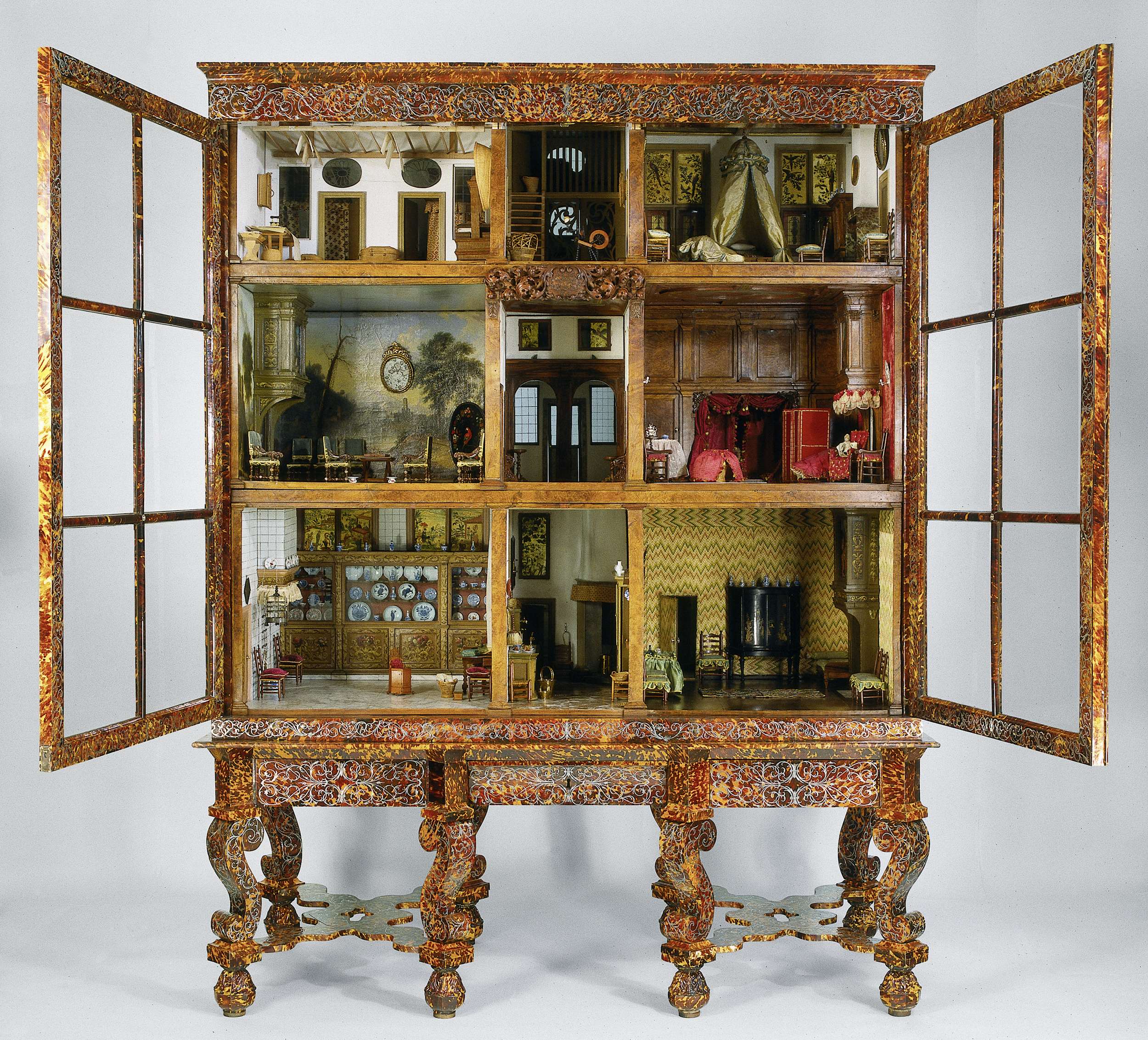 Dolls’ house of Petronella Oortman, by Unknown Artist, public domain