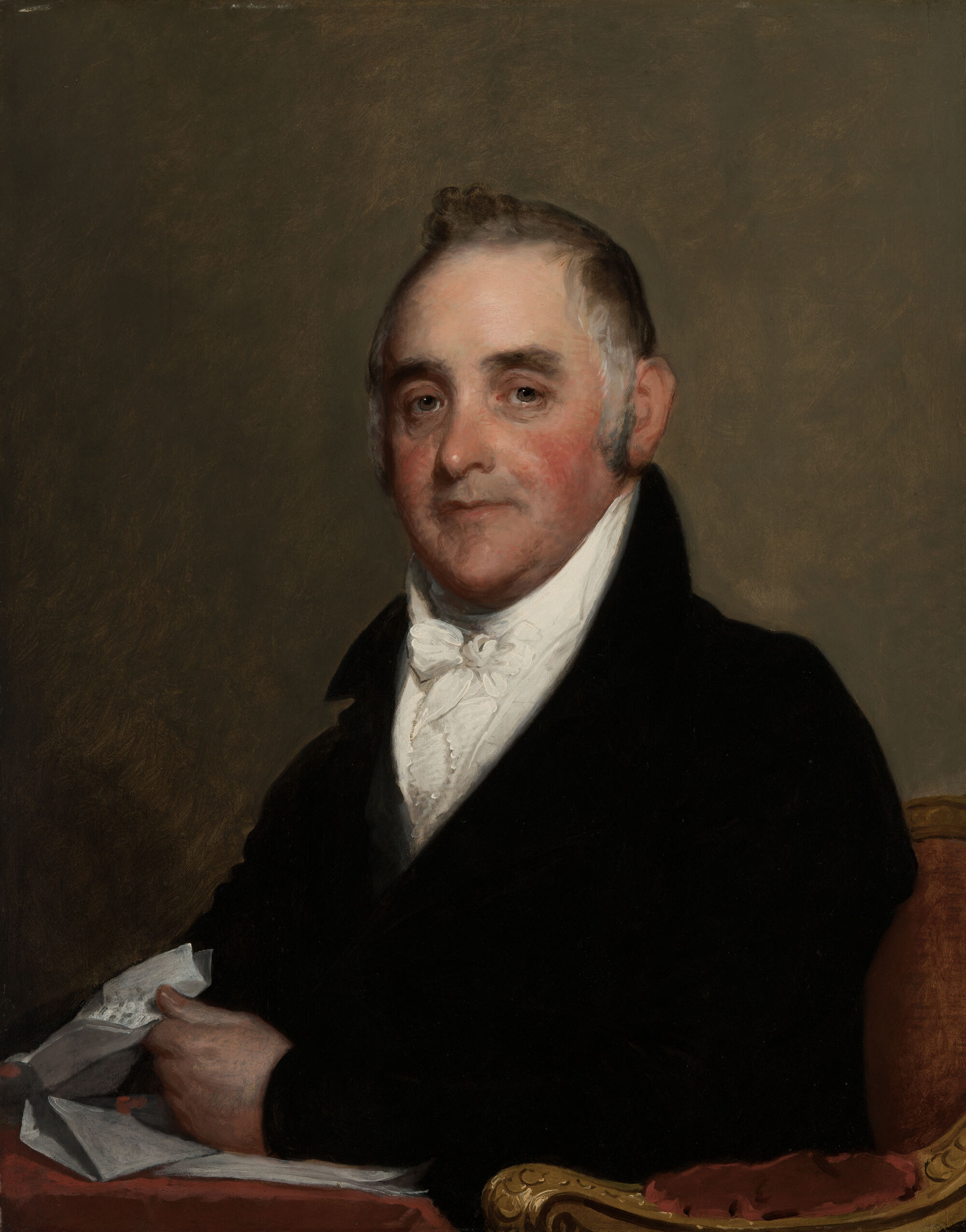 Col. Israel Thorndike (1755-1832), by Gilbert Stuart, public domain