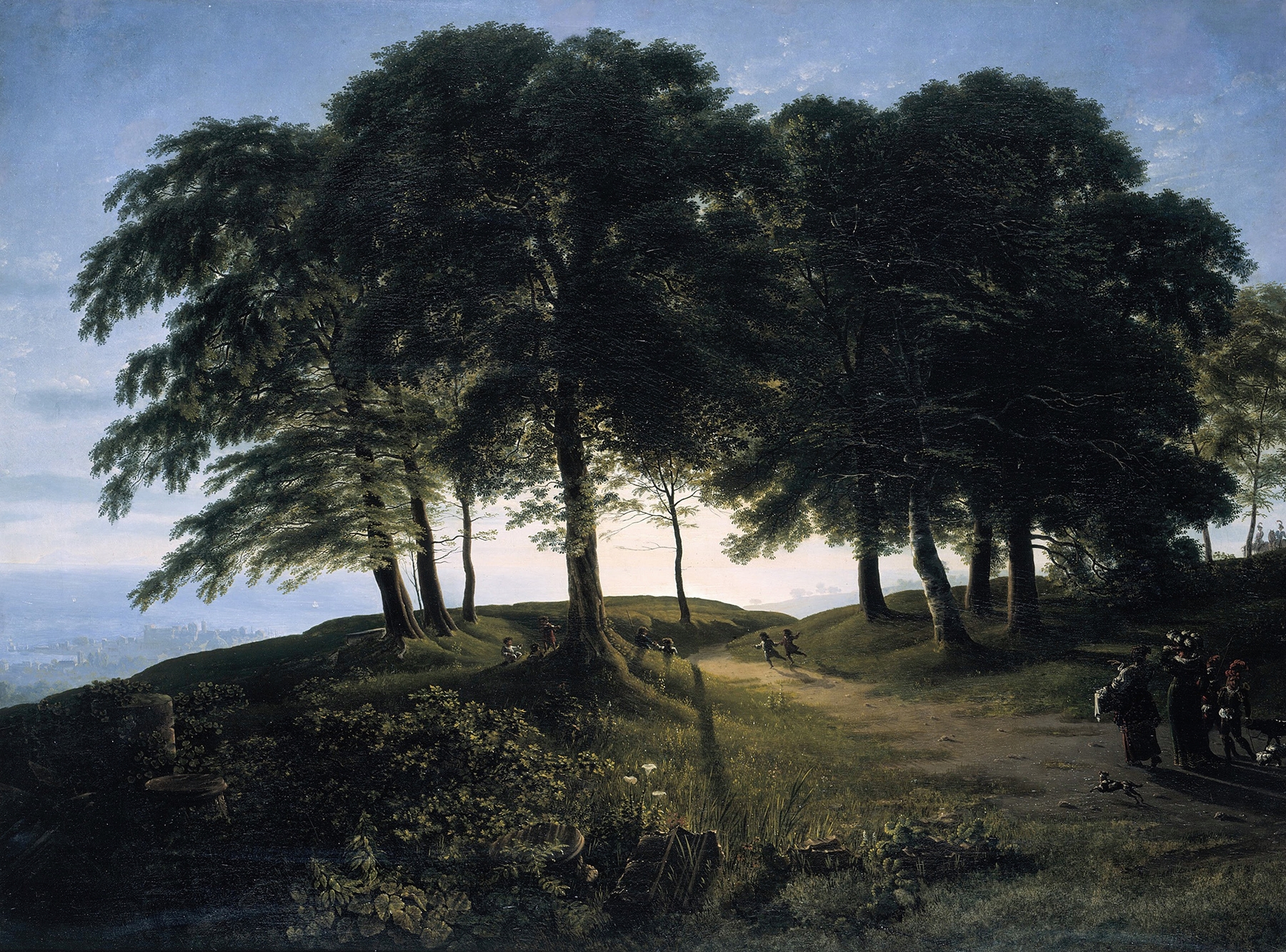 Morning, by Karl Friedrich Schinkel, public domain