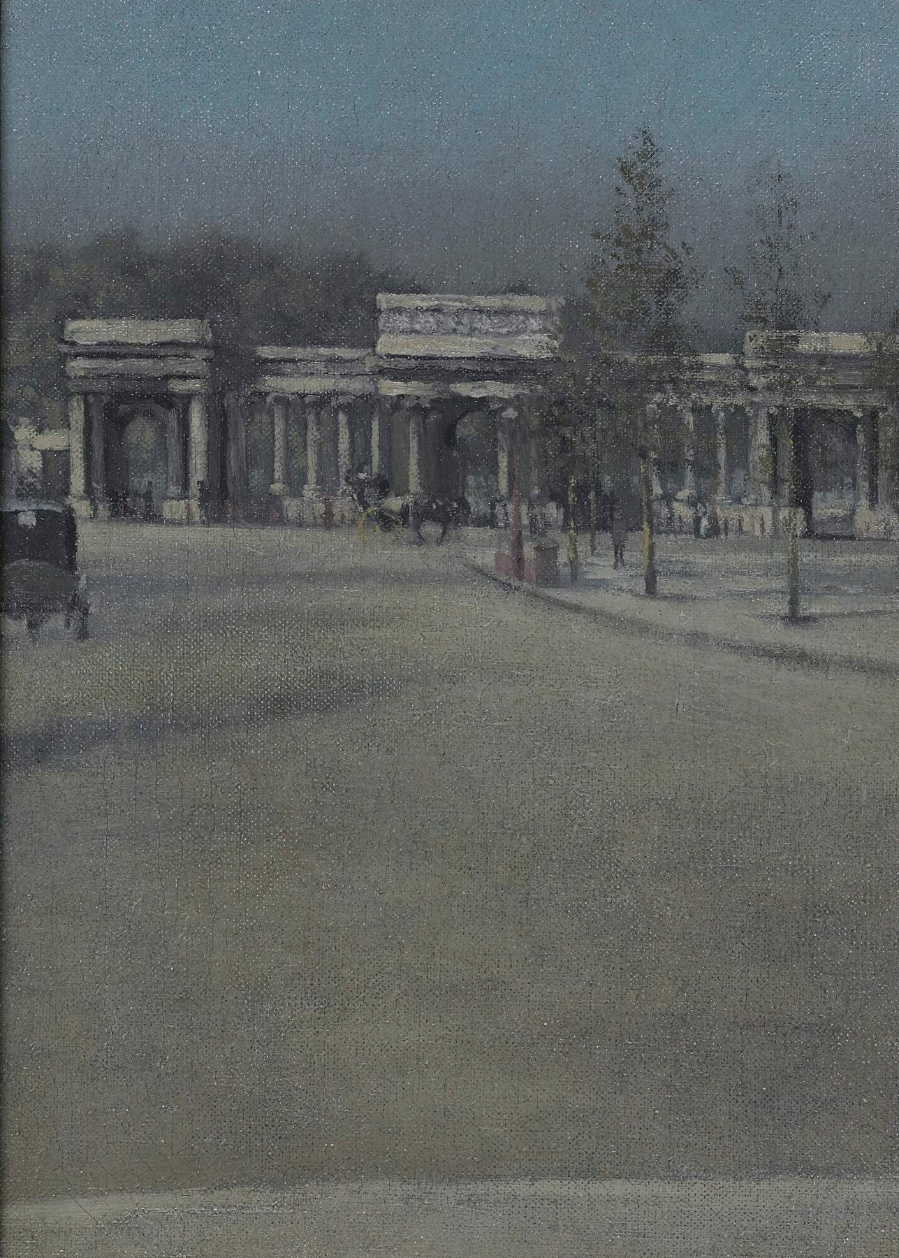 Hyde Park Gate by Paul Fordyce Maitland, landscape, unknown medium