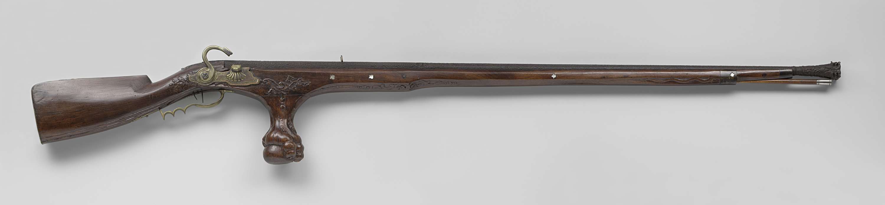 Target gun used by the Guild of Arquebusiers in Amsterdam, by Jacobus Jaspers, public domain