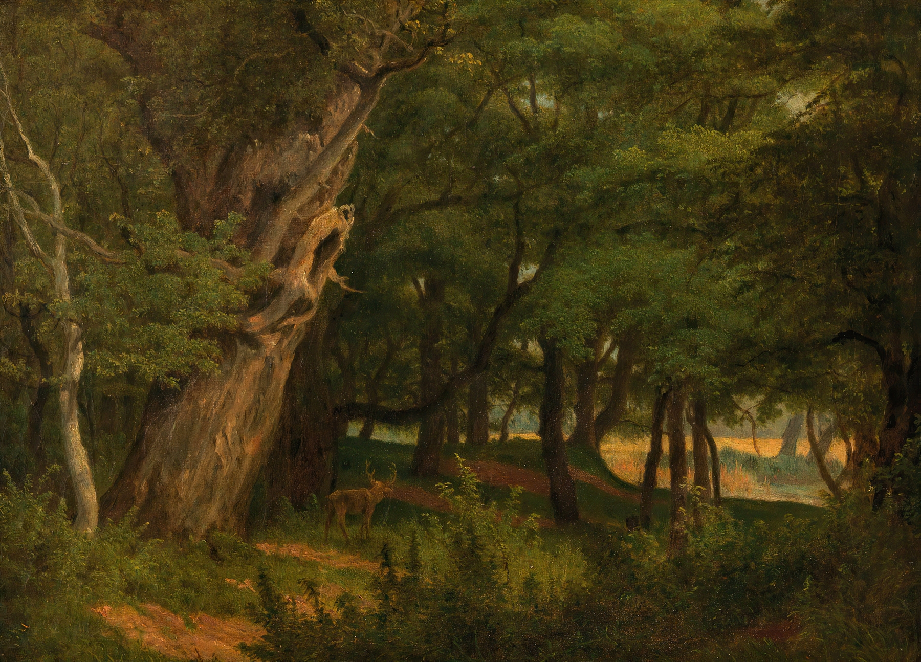 Praterlandschaft, by Jakob Alt, public domain