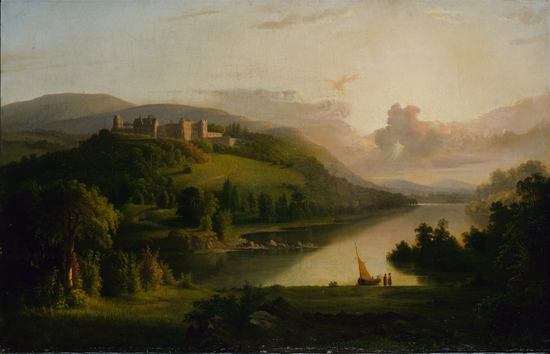 Scotch Highlands, by Robert S. Duncanson, public domain