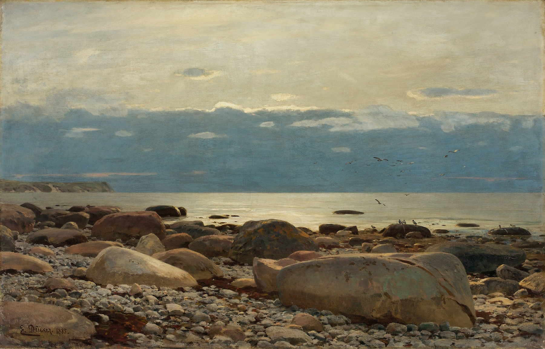 Rügen, by Eugen Dücker, public domain