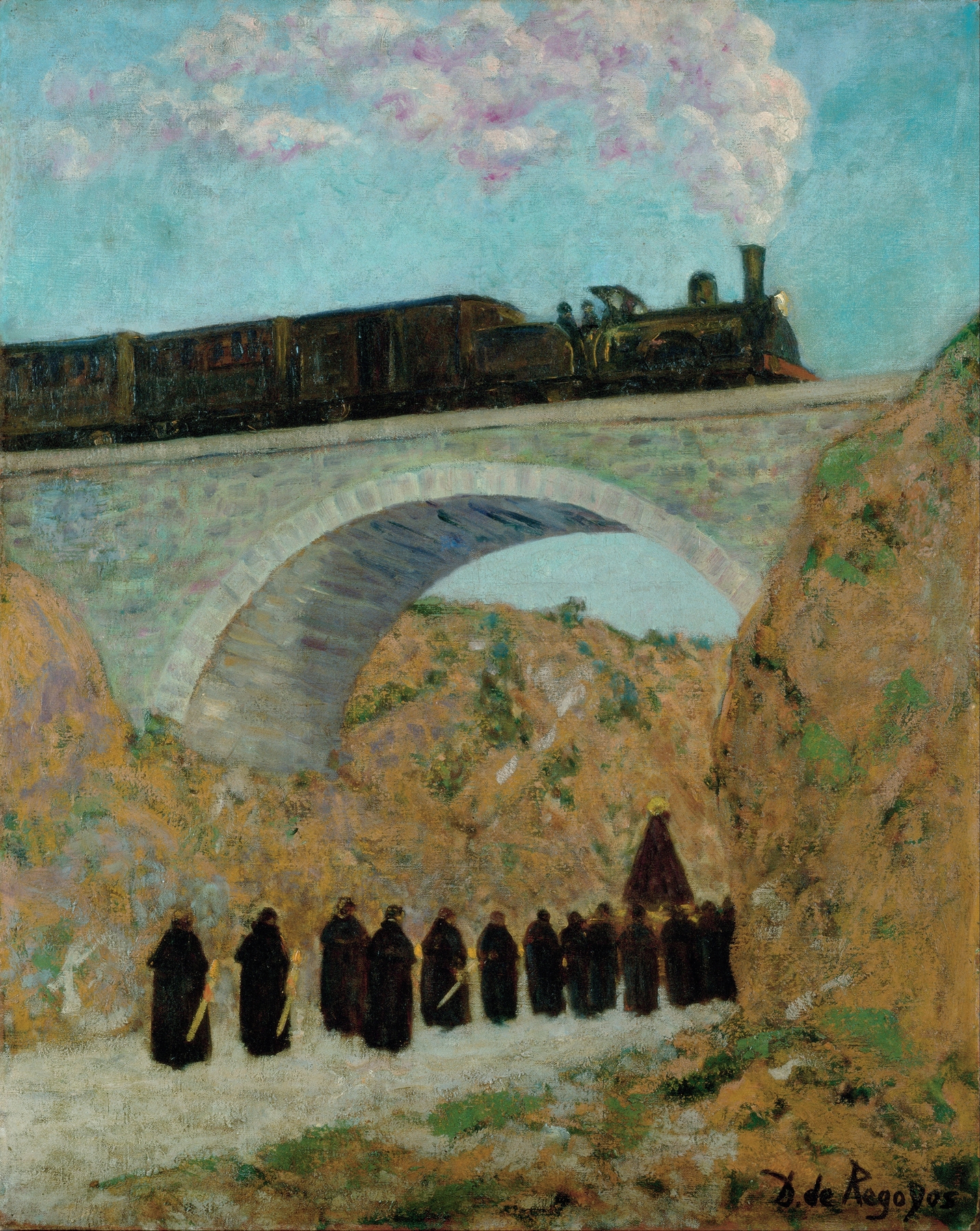 Vendredi Saint en Castille (Good Friday in Castile), by Darío de Regoyos, public domain