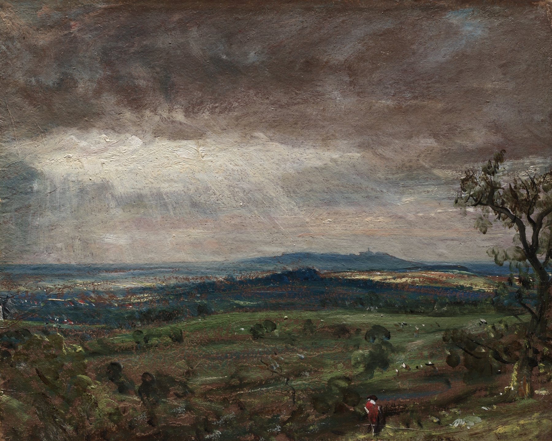 Hampstead Heath, Looking Toward Harrow, by John Constable, public domain