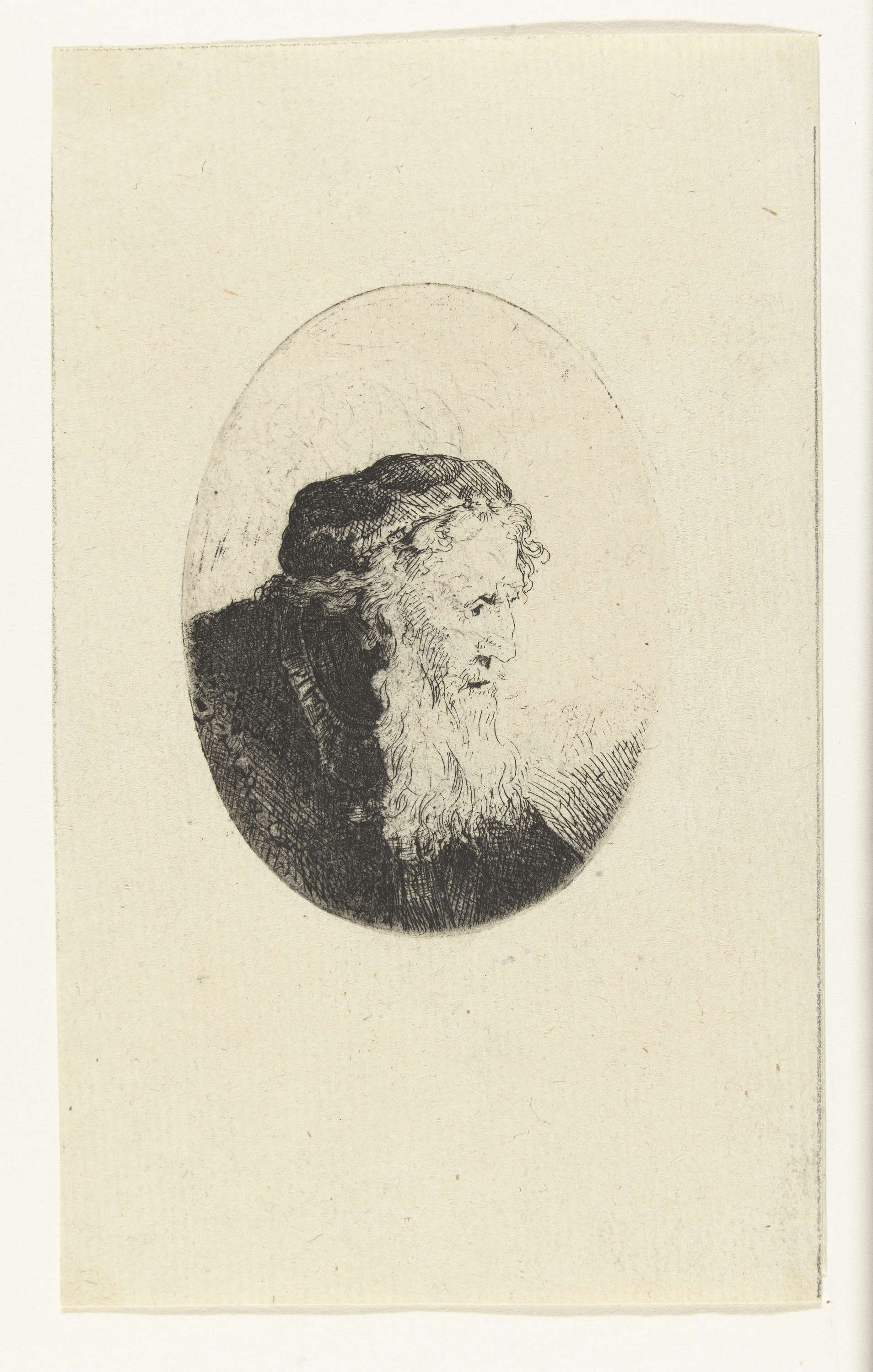 Oude man met baard, by Ferdinand Bol, public domain