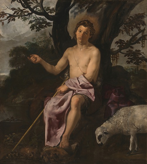 Saint John the Baptist in the Wilderness, oil on canvas by Diego Velázquez