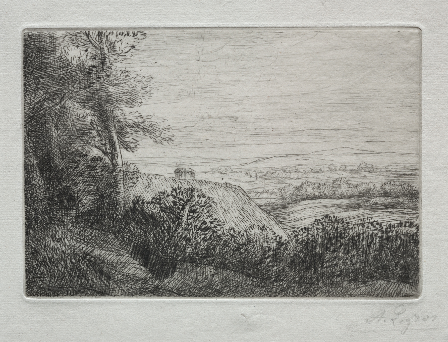 Les dernière Rayons de Soleil, by Alphonse Legros, public domain
