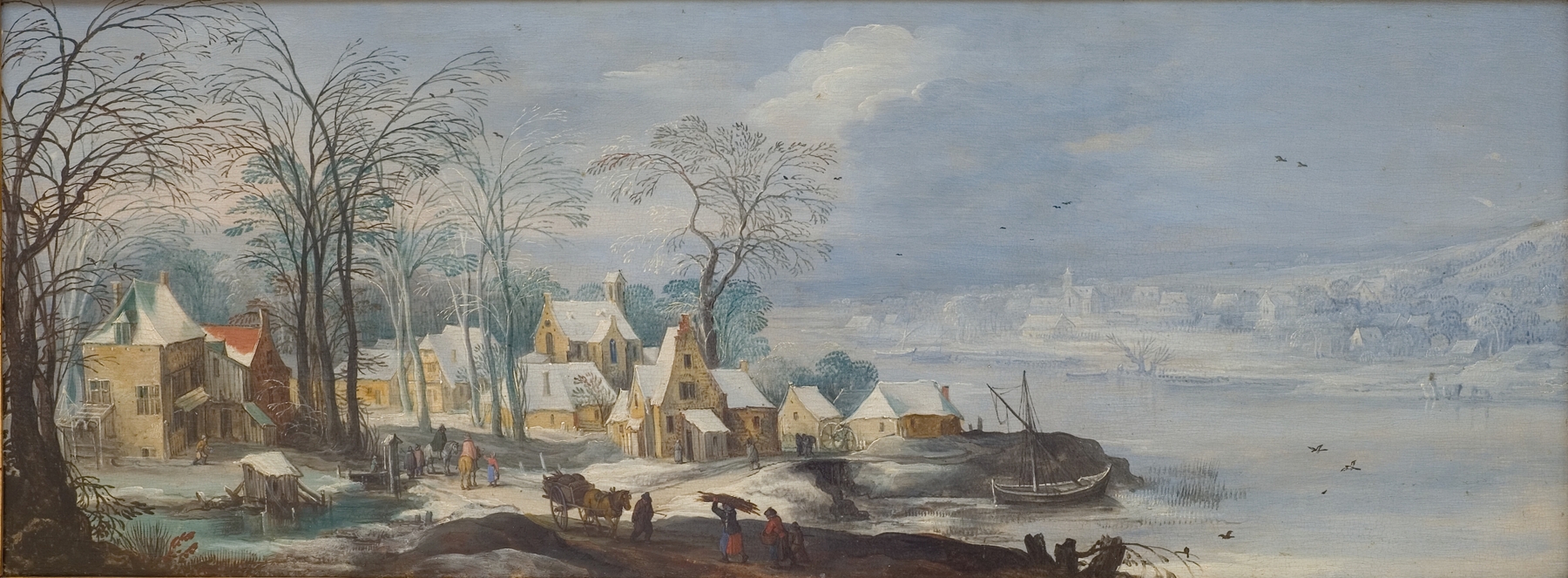 Winter Landscape, by Joos de Momper, public domain