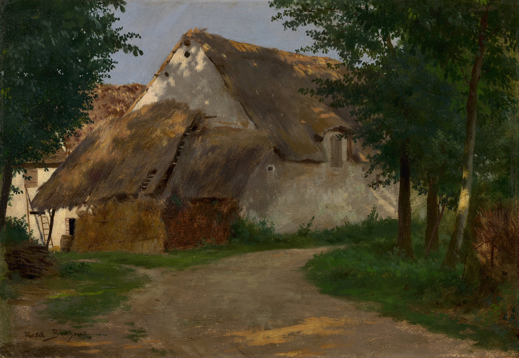 The Farm at the Entrance of the Wood, by Rosa Bonheur, public domain