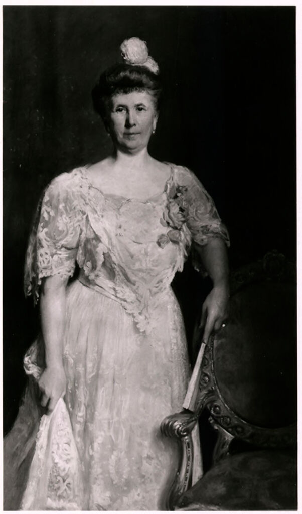 Portrait of Mrs. Alexander Goodlet Cumnock, oil on canvas by Ernest Ludvig Ipsen