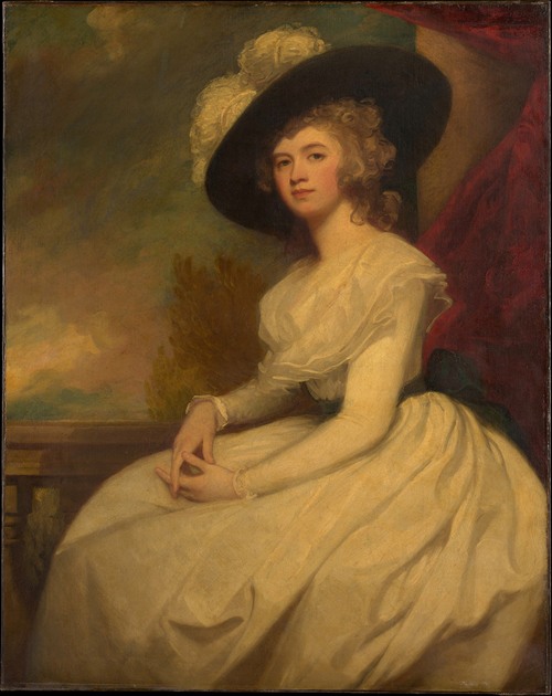 Portrait of Mrs. Bryan Cooke by George Romney.