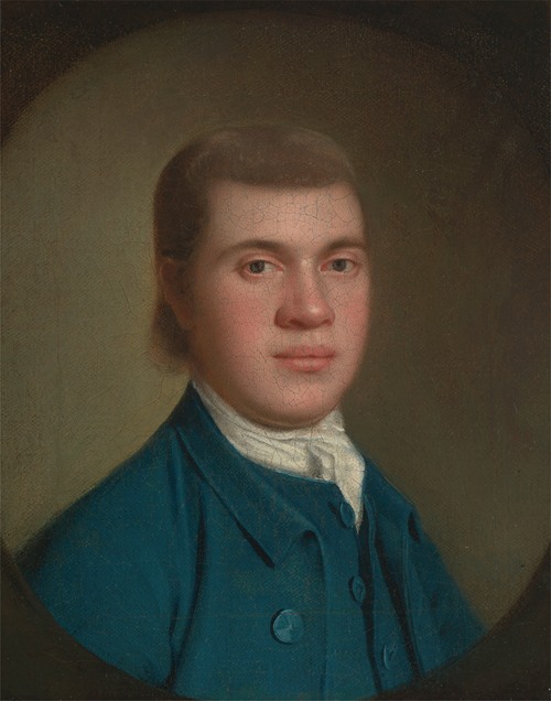 Portrait of James Romney by George Romney.