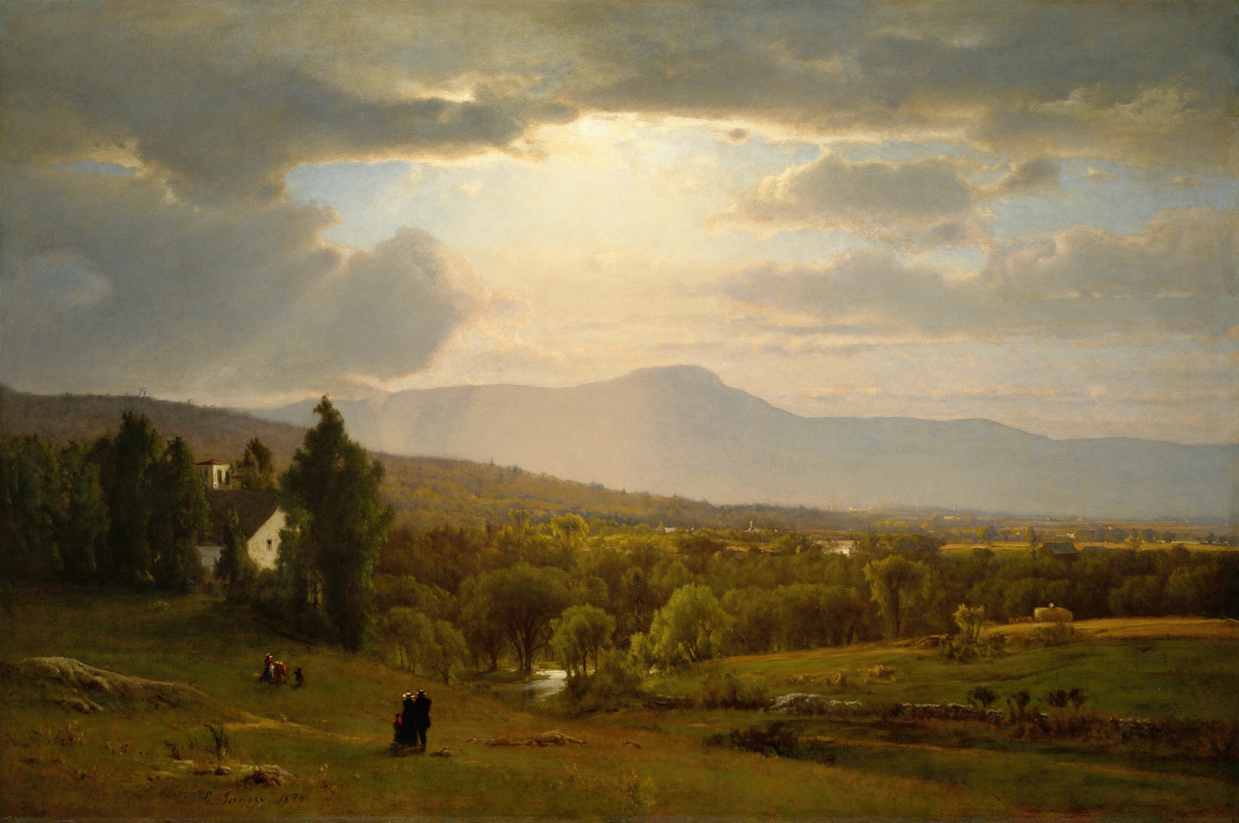 Catskill Mountains, by George Inness, public domain