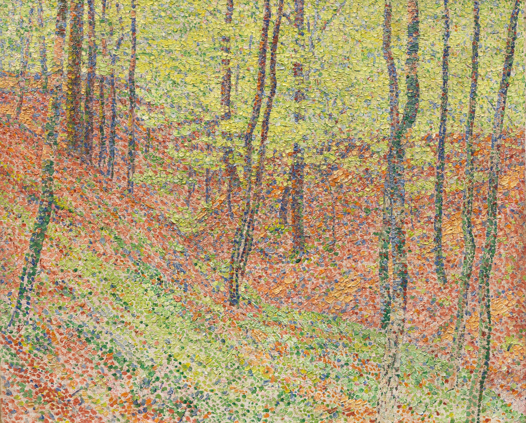 Wald, by Christian Rohlfs, public domain