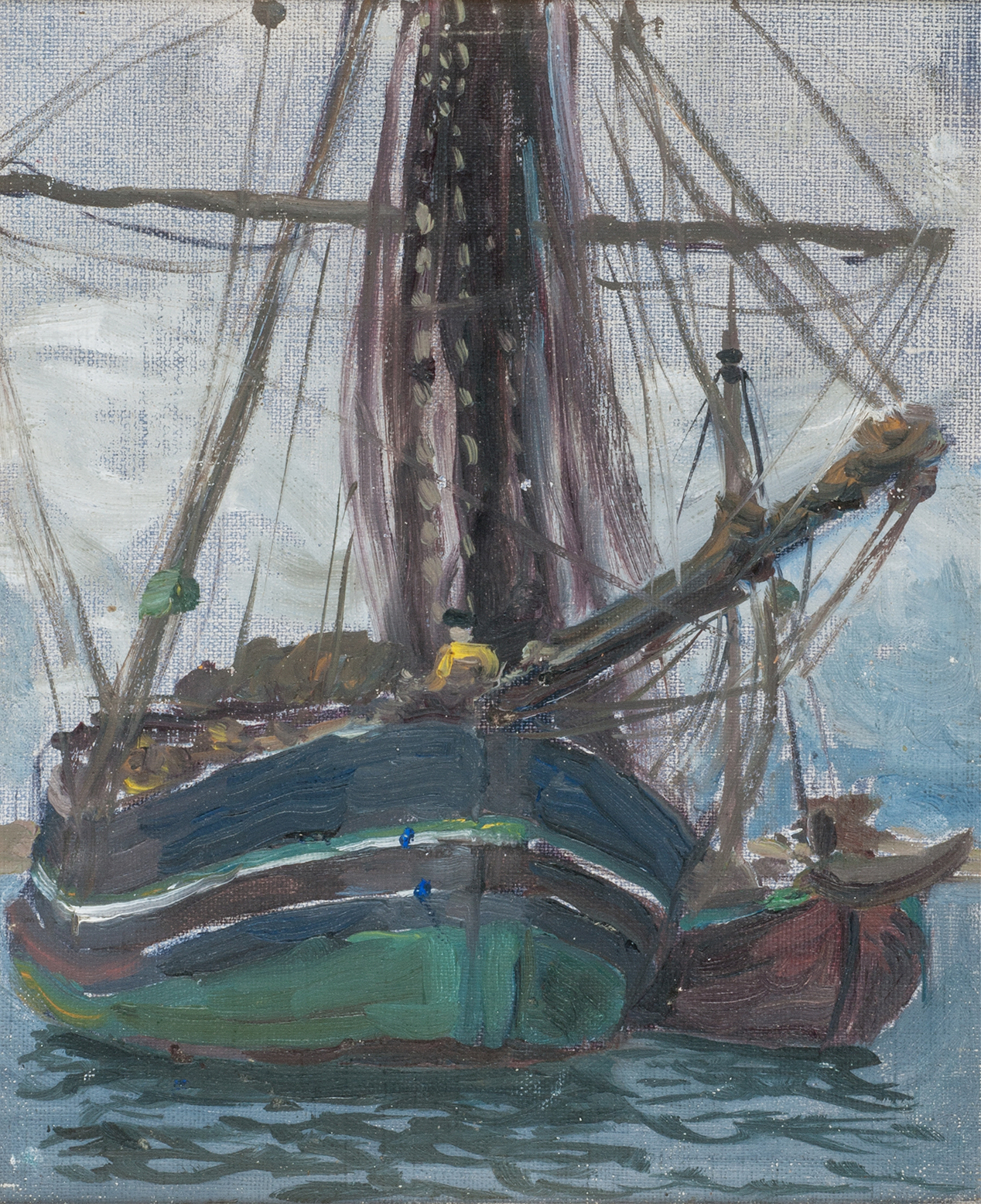Fog Rising from the Sea. Study from Lofote, by Anna Boberg, public domain