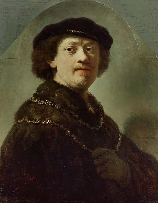 Rembrandt's 'Self-Portrait in a Black Cap' showcases the artist's introspective gaze.